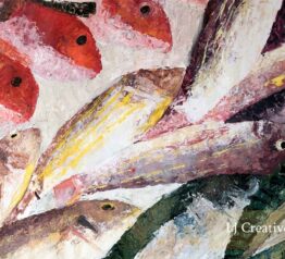 Fishes 2 painting limited edition prints