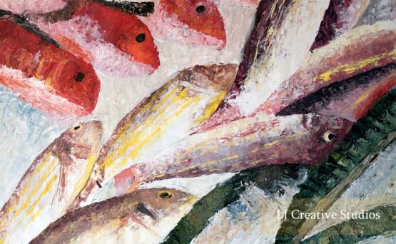 Fishes 2 painting limited edition prints